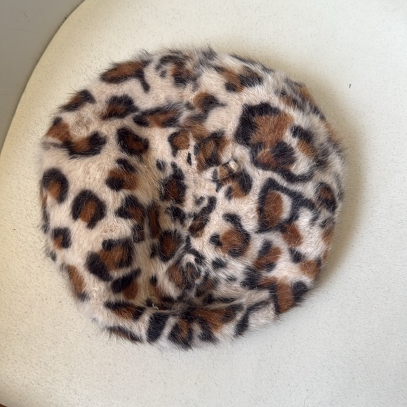 NWT Forever 21 Leopard Beret - Picture 4 of 5